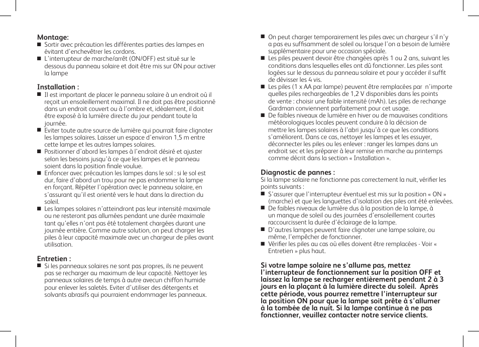 Gardman Solar Twister Glowsticks User Manual | Page 6 / 12