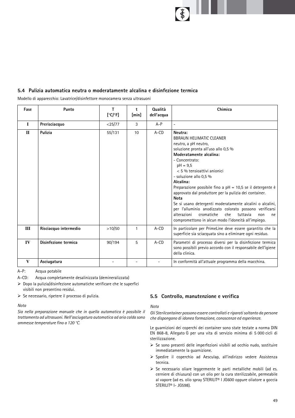 Braun Sterile Container System 9-Jul User Manual | Page 51 / 84