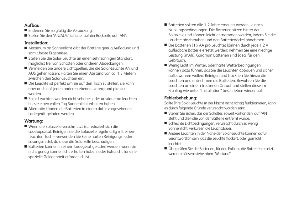 Gardman 4 Rock Spots Lights User Manual | Page 4 / 12