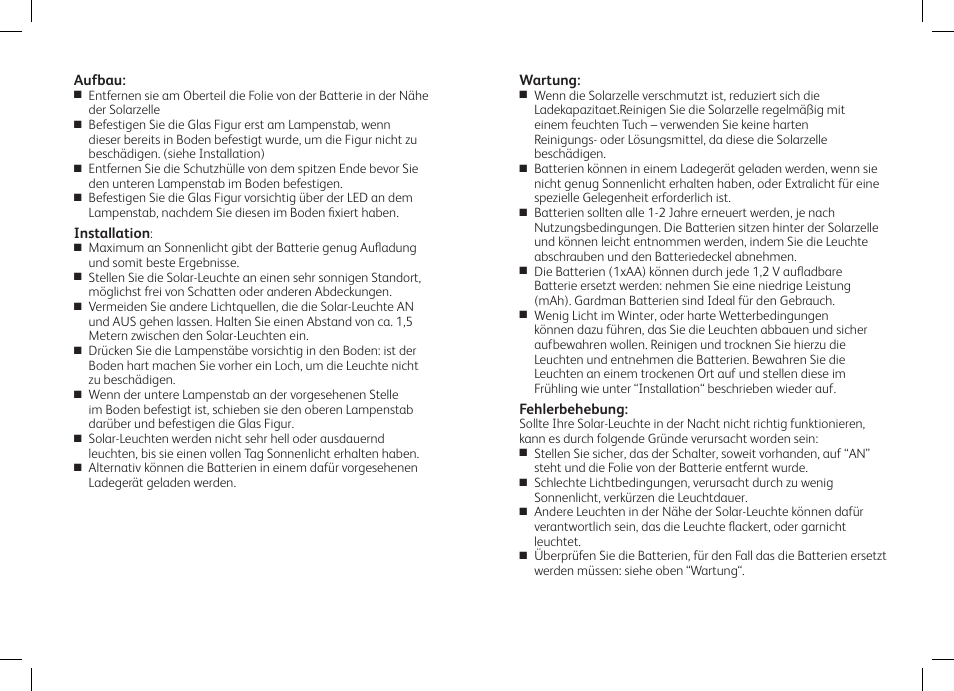 Gardman Kingfisher Glowlight User Manual | Page 4 / 12