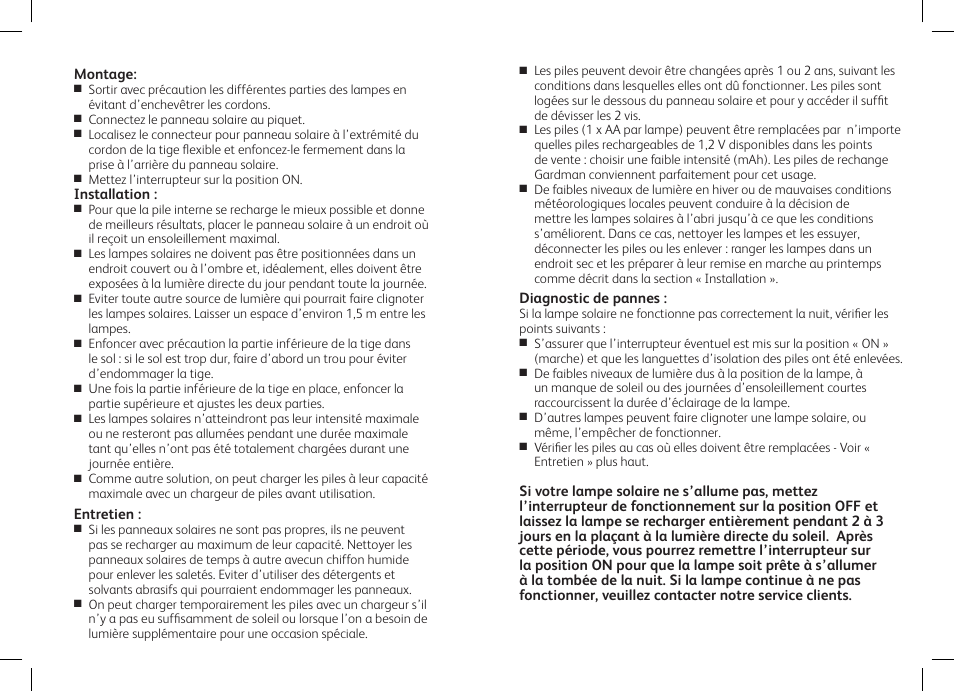 Gardman Butterfly flexi border Lights User Manual | Page 6 / 12