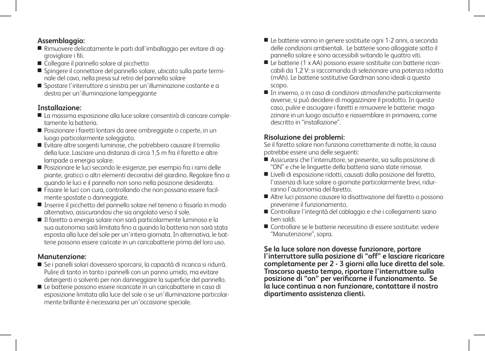 Gardman Dragonfly String Lights User Manual | Page 10 / 12