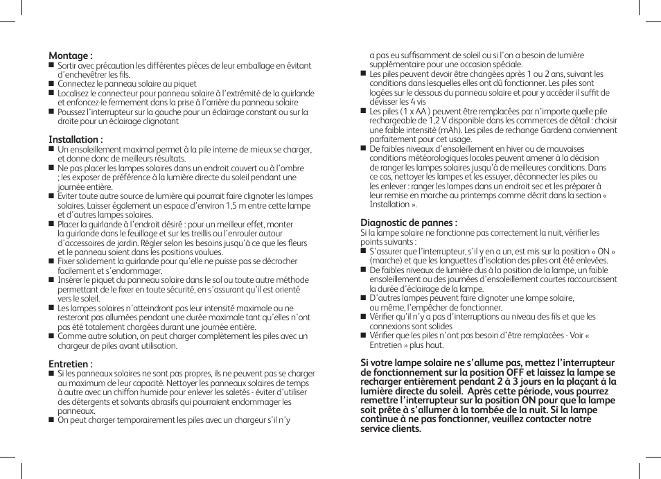 Gardman Dragonfly String Lights User Manual | Page 6 / 12