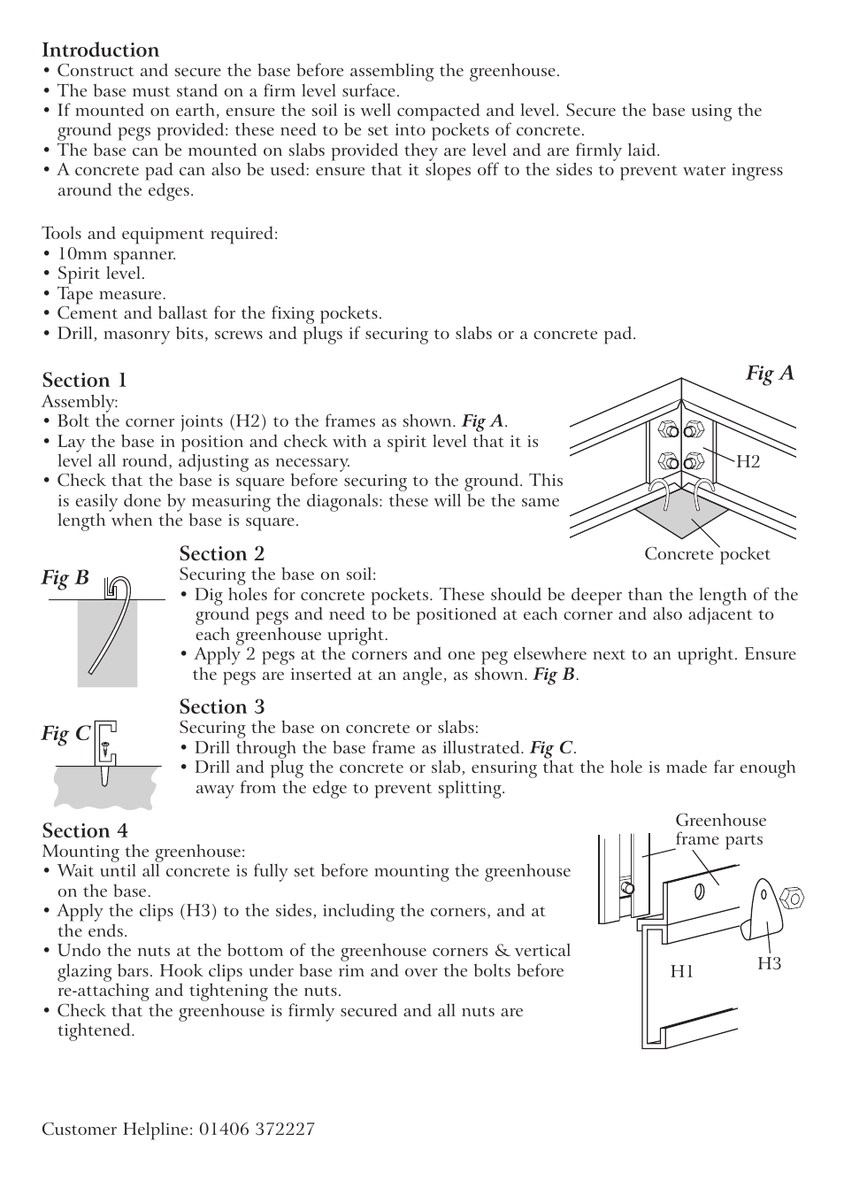 Gardman Greenhouse Base User Manual | Page 2 / 2
