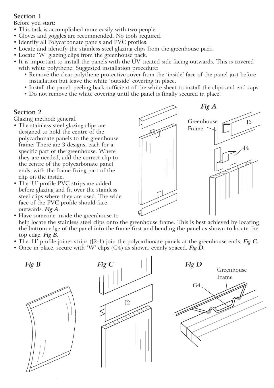 Gardman Polycarbonate Glazing User Manual | Page 3 / 4