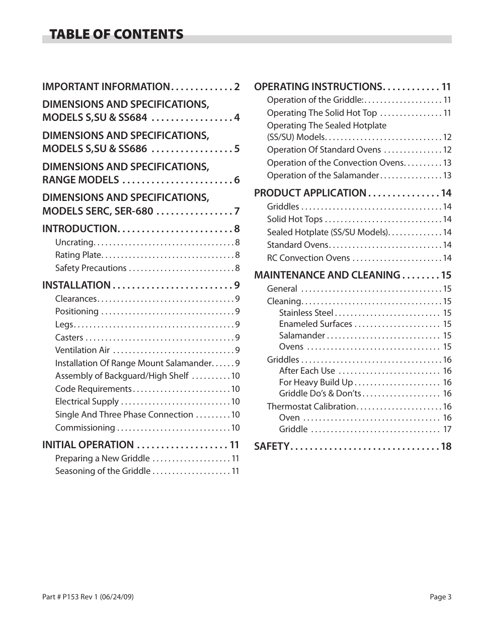 Garland SU680 SERIES RESTAURANT RANGES AND SALAMANDERS User Manual | Page 3 / 20
