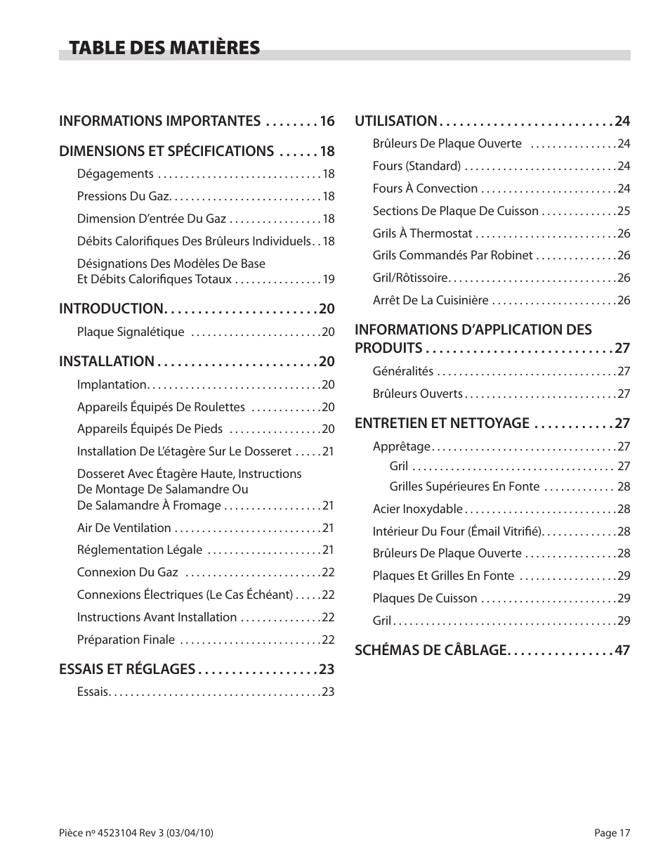 Garland G SERIES GAS RESTAURANT RANGES User Manual | Page 17 / 56