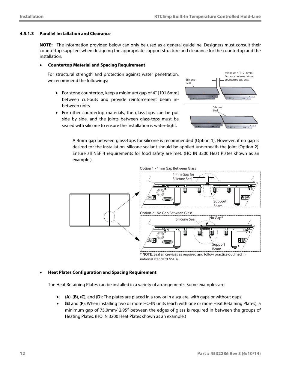 Garland HO IN 1800 INDUCTION TEMPERATURE CONTROLLED BUILT-IN HOLD-LINE User Manual | Page 12 / 32