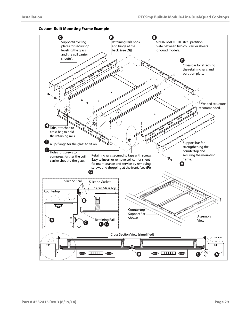 Garland MO QU 28000 FL INDUCTION MODULE-LINE COOKTOPS DUAL/QUAD User Manual | Page 29 / 48