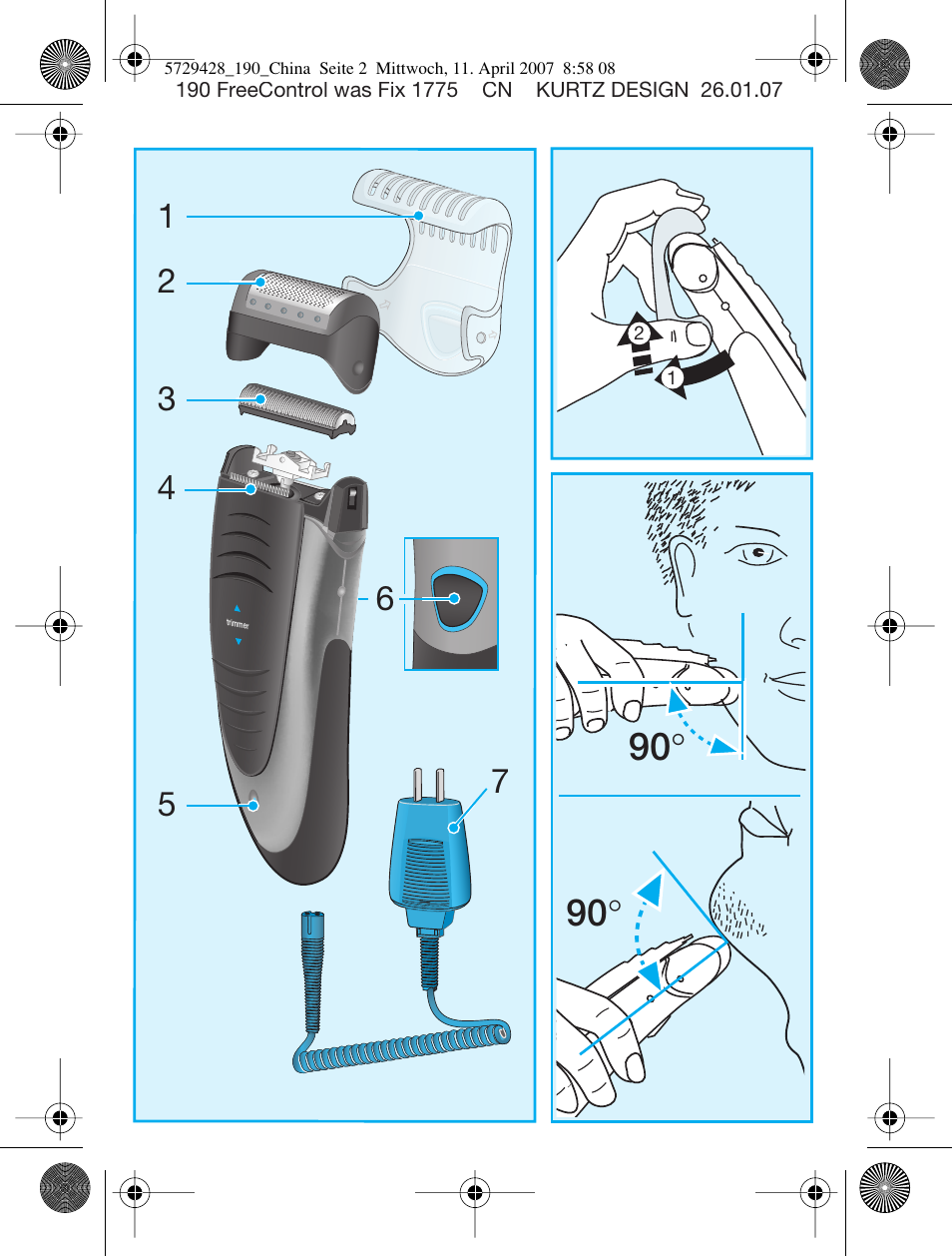 Braun 5729 User Manual | Page 3 / 12