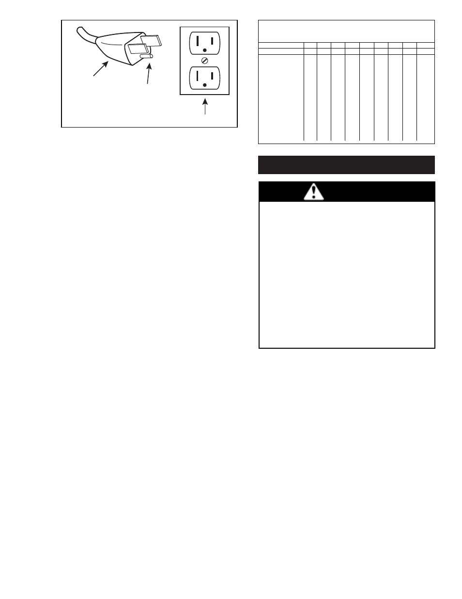Warning, Operation injury hazard | Gast 75R Series User Manual | Page 3 / 8
