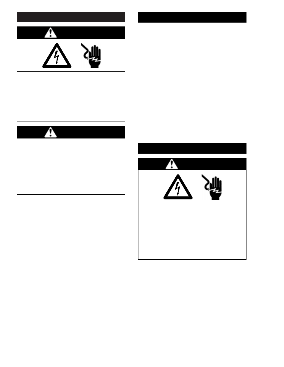 Warning | Gast 75R Series User Manual | Page 4 / 8
