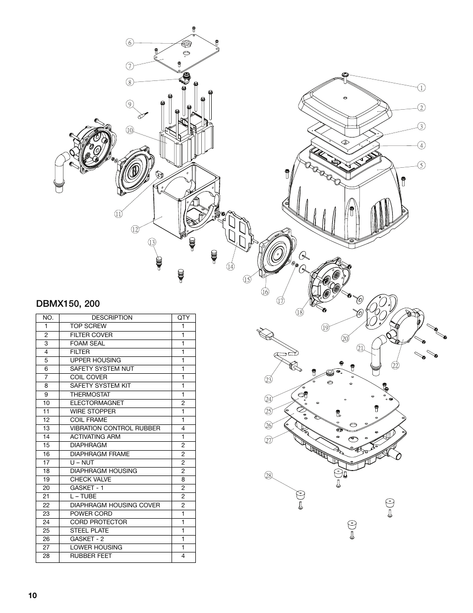 Gast Linear Series Oilless User Manual | Page 10 / 12
