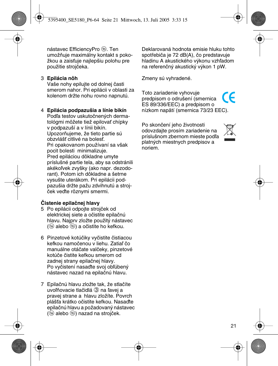 Braun 5280 User Manual | Page 20 / 61