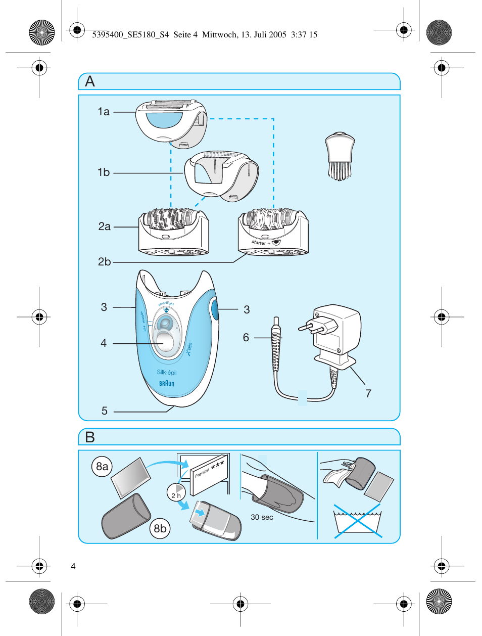 Braun 5280 User Manual | Page 3 / 61