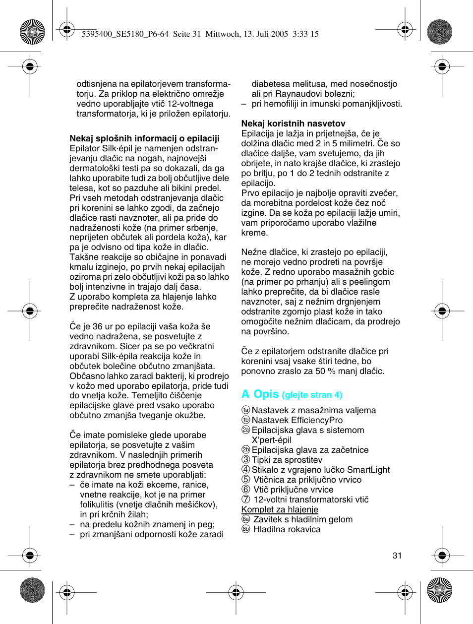 Braun 5280 User Manual | Page 30 / 61