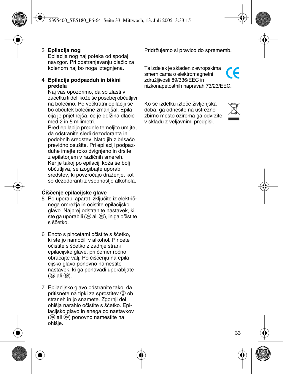 Braun 5280 User Manual | Page 32 / 61