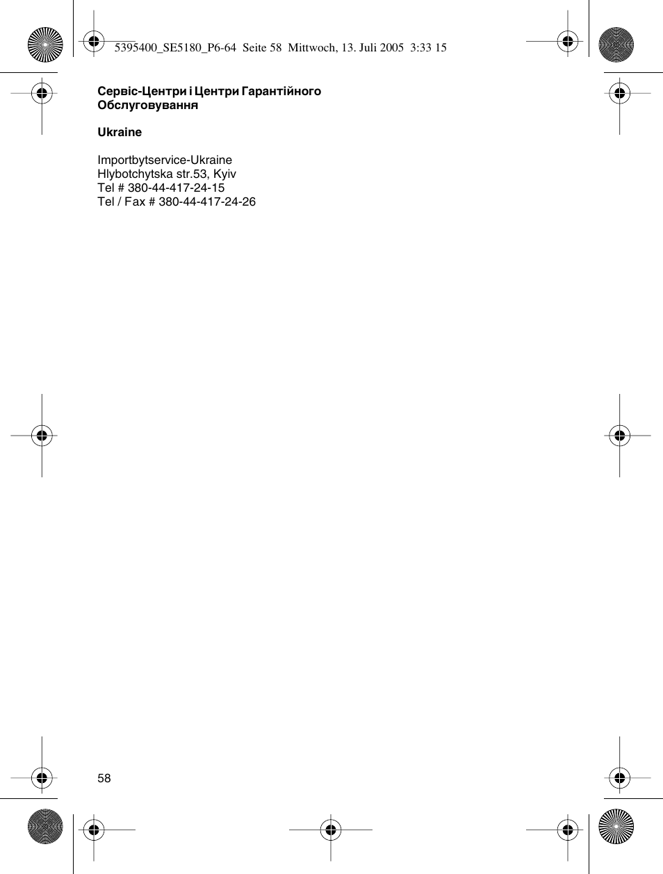 Braun 5280 User Manual | Page 57 / 61