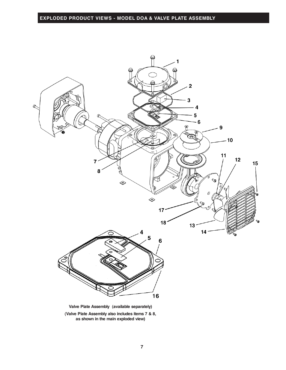 Gast DOA-P504-BN User Manual | Page 7 / 8