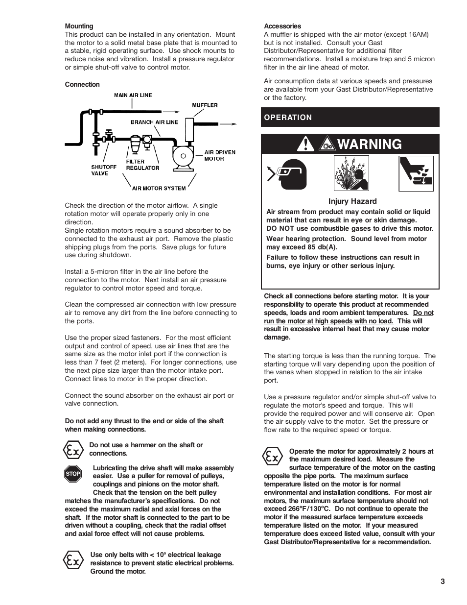 Gast NL52 User Manual | Page 3 / 12