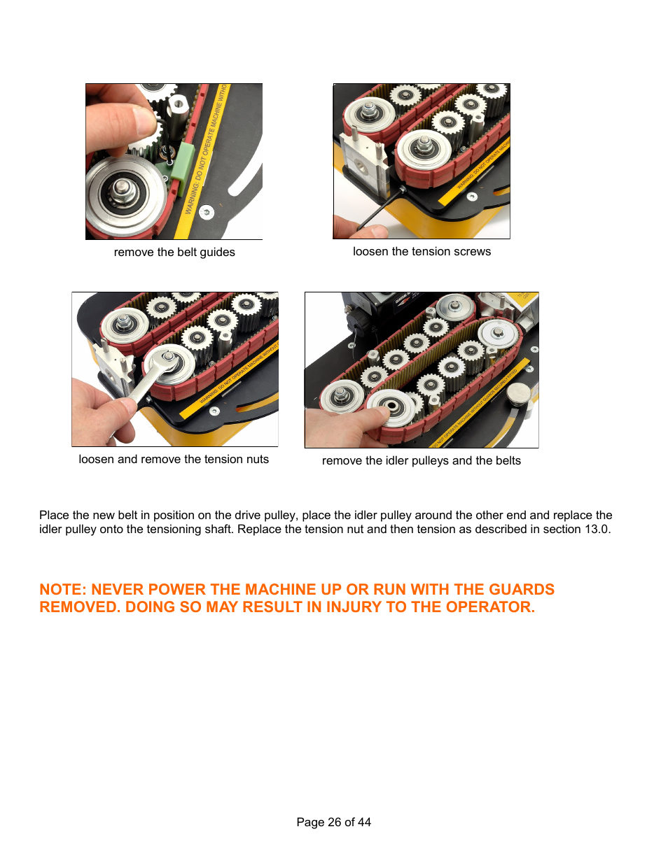 General Machine Products 89300 AirStream Cable Blowing Machine User Manual | Page 26 / 44