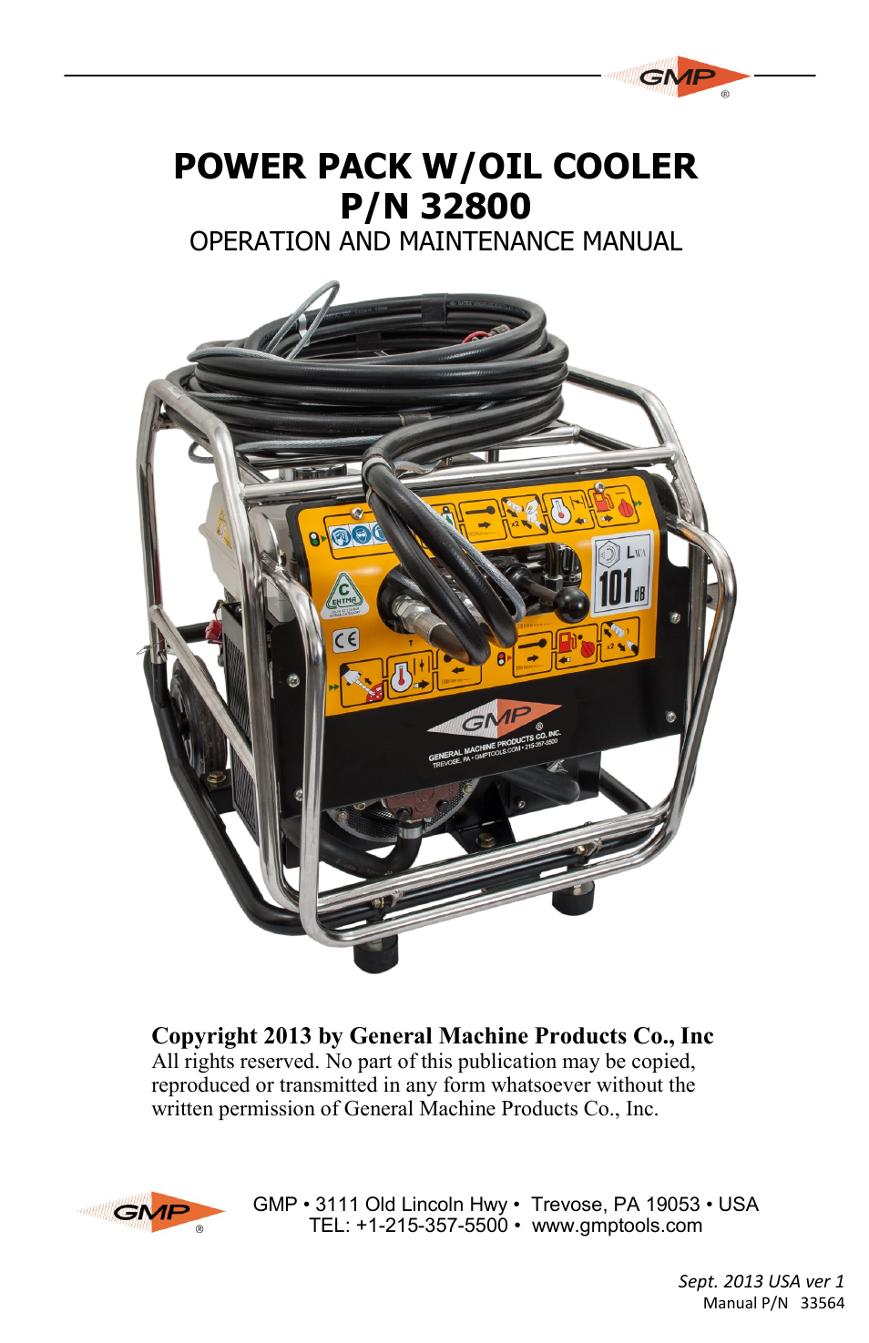 General Machine Products 89950 JetStream Cable Blowing Machine User Manual | 8 pages