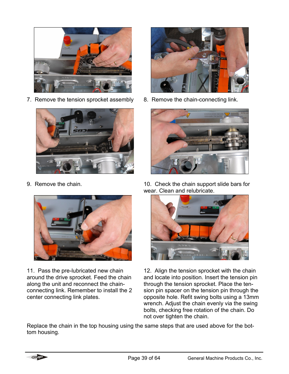 General Machine Products 89000 Cable Blowing Machine(Current) User Manual | Page 39 / 64