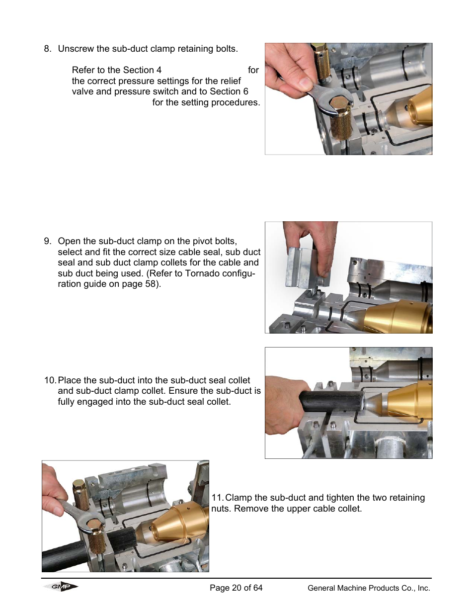 General Machine Products 89000 Cable Blowing Machine(Previous) User Manual | Page 20 / 62