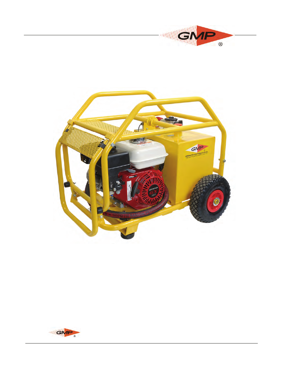 General Machine Products 34484 Hydraulic Power Pack User Manual | 16 pages