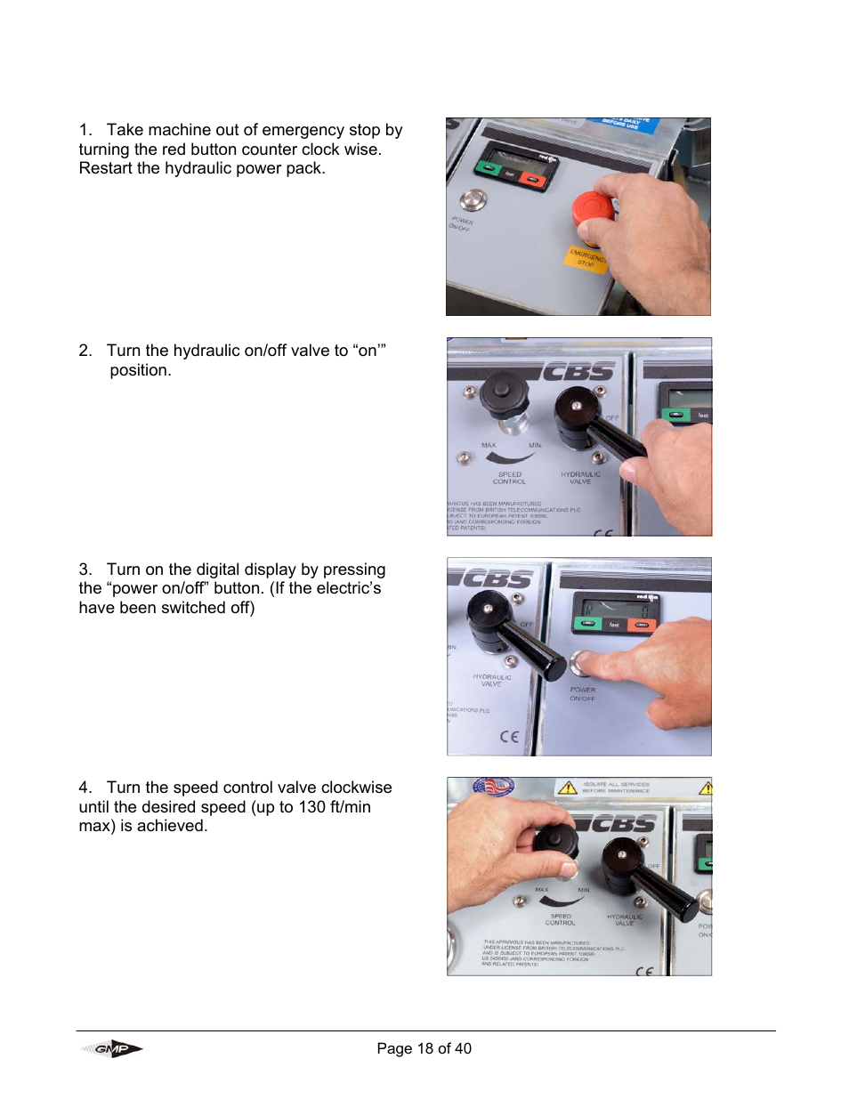 General Machine Products 89004 Portable Powered Duct Rod Pusher User Manual | Page 18 / 39