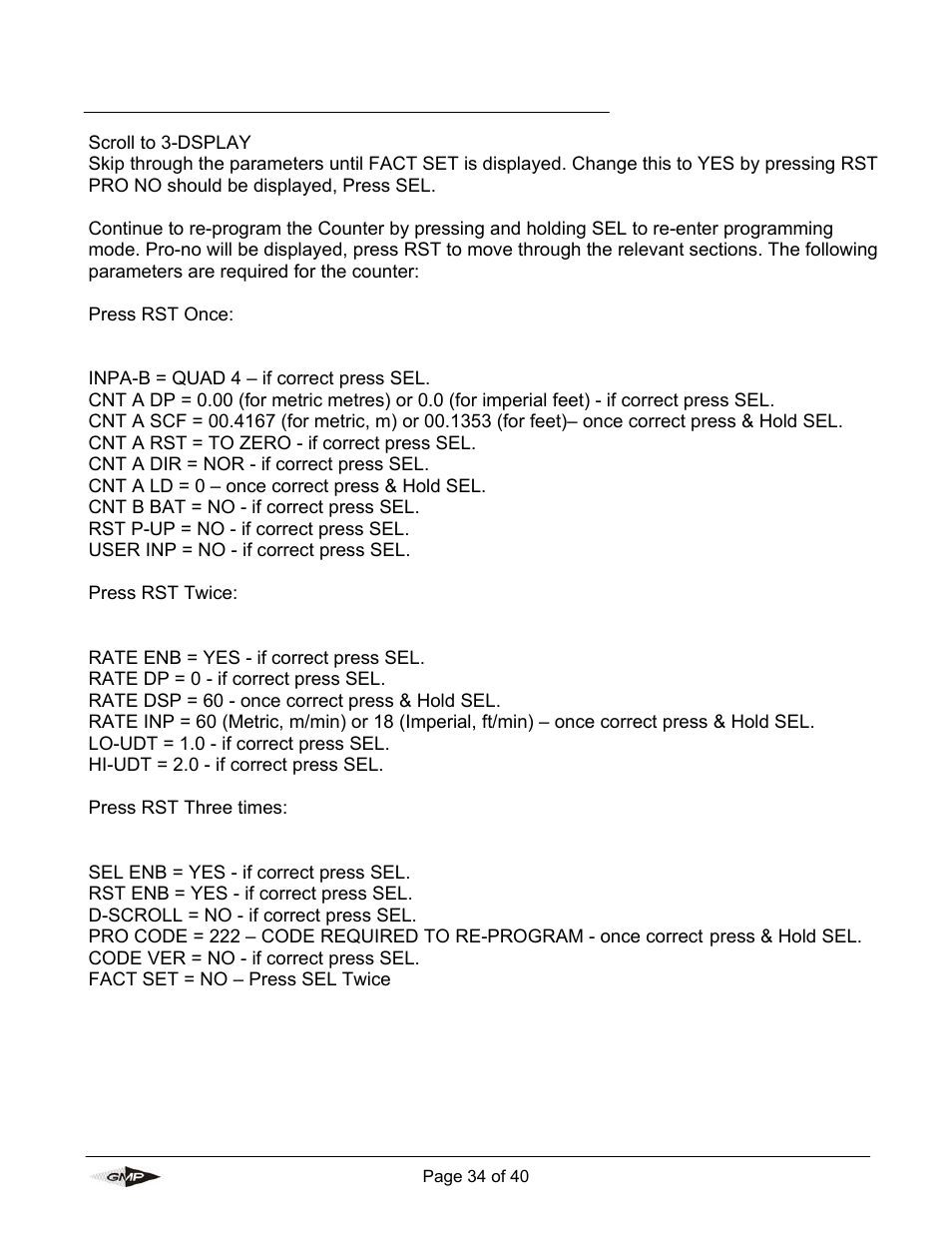 General Machine Products 89004 Portable Powered Duct Rod Pusher User Manual | Page 34 / 39