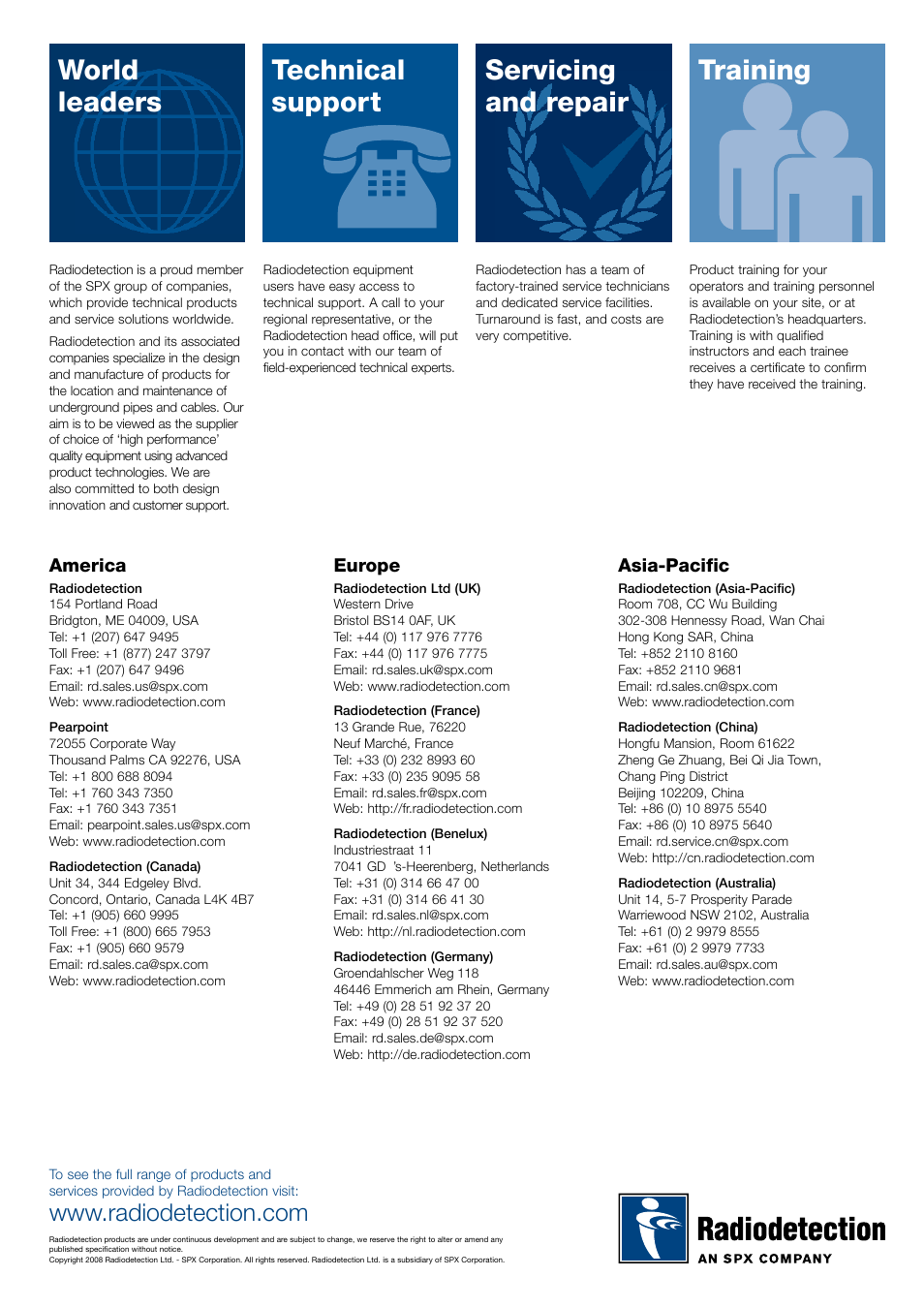 General Machine Products RD7000 Traceable Rod Detection User Manual | Page 42 / 42