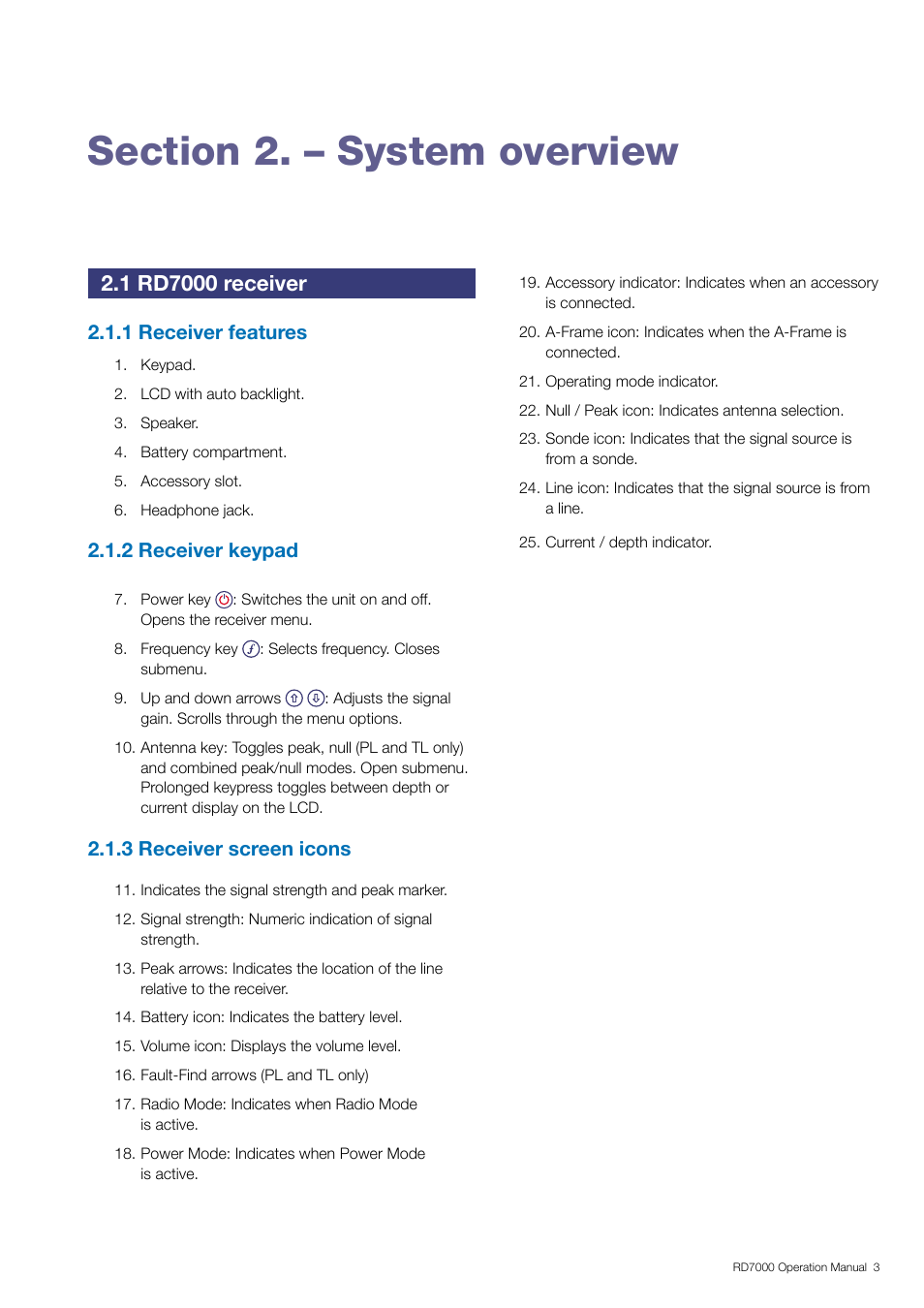General Machine Products RD7000 Traceable Rod Detection User Manual | Page 9 / 42