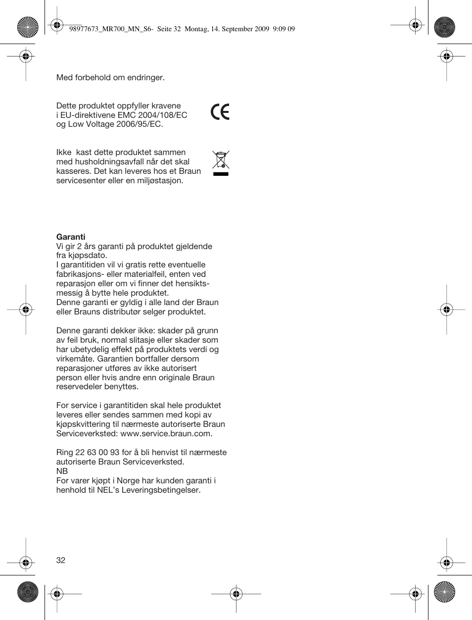 Braun Multiquick 7 MR700 User Manual | Page 31 / 40