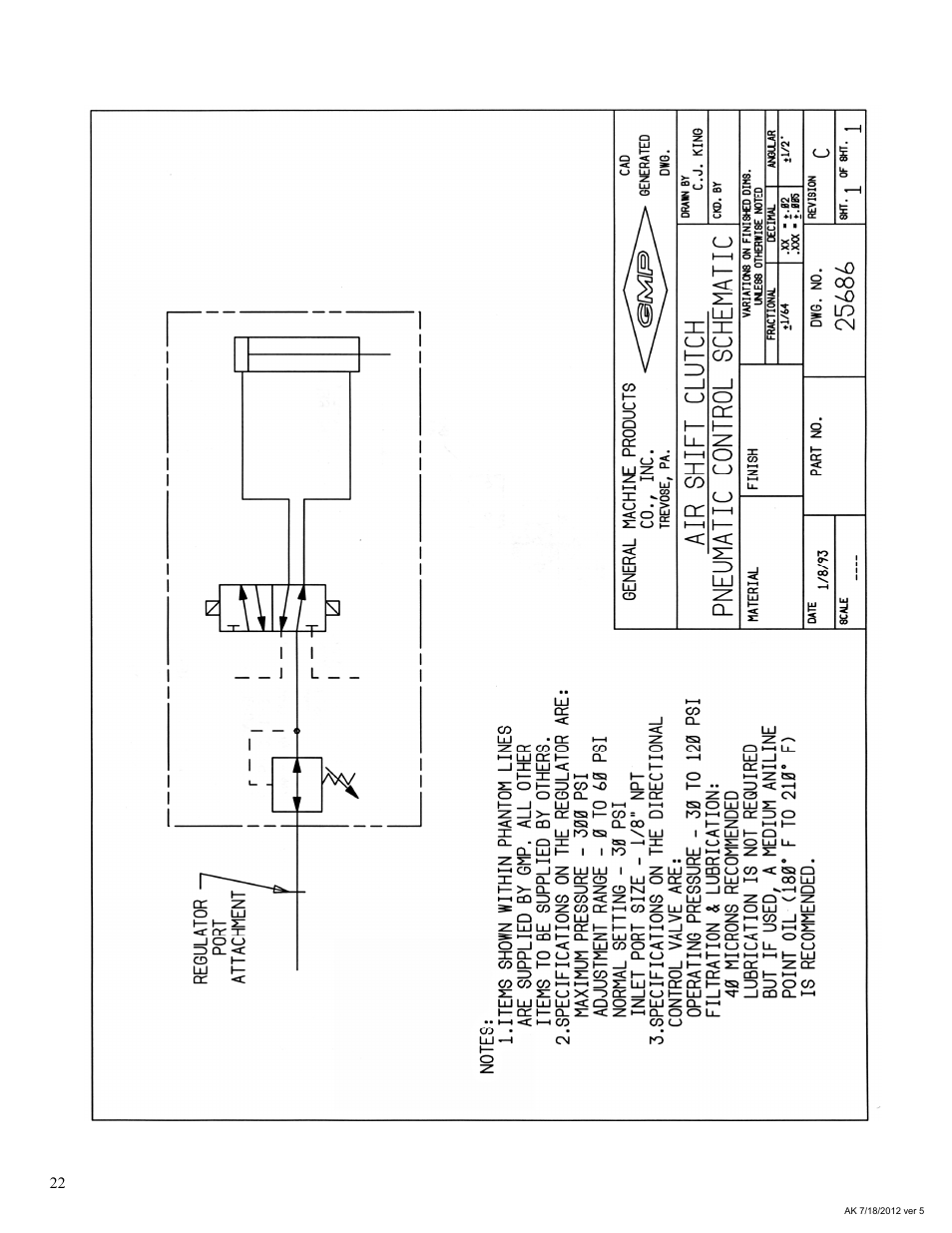 General Machine Products 70524 Adams CD3 Continuous Duty Winch User Manual | Page 22 / 29