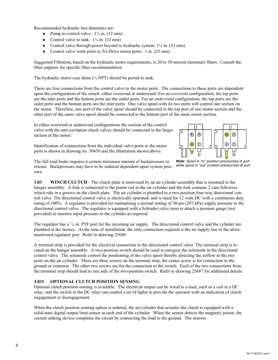 General Machine Products 70524 Adams CD3 Continuous Duty Winch User Manual | Page 8 / 29