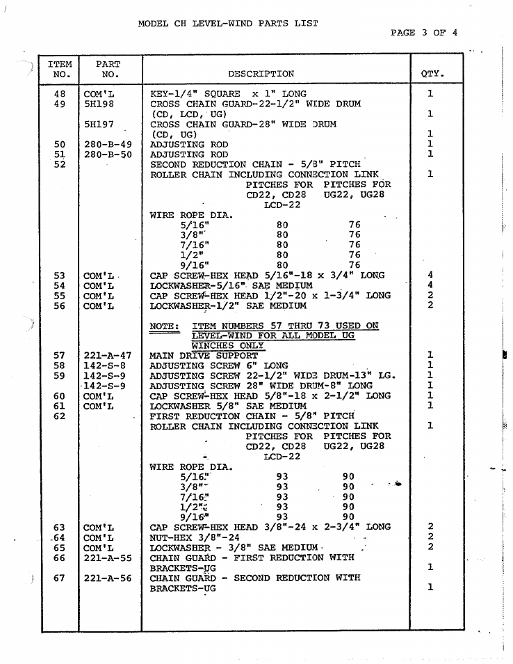 General Machine Products UG Level Wind User Manual | Page 5 / 8