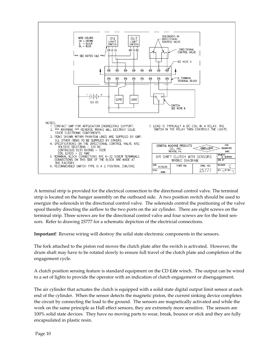 General Machine Products 70601 Adams CD Lite Winch User Manual | Page 11 / 29