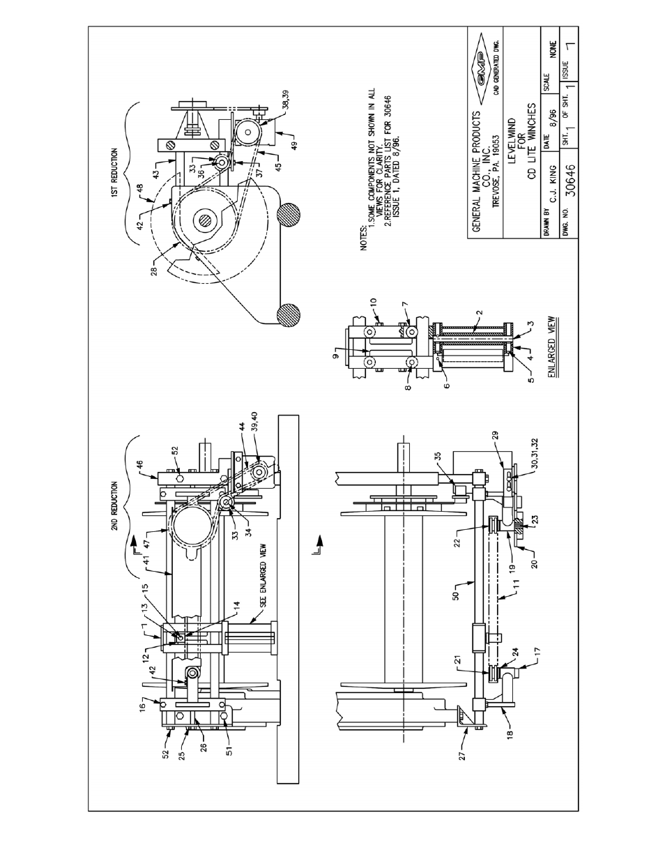 General Machine Products 70601 Adams CD Lite Winch User Manual | Page 27 / 29