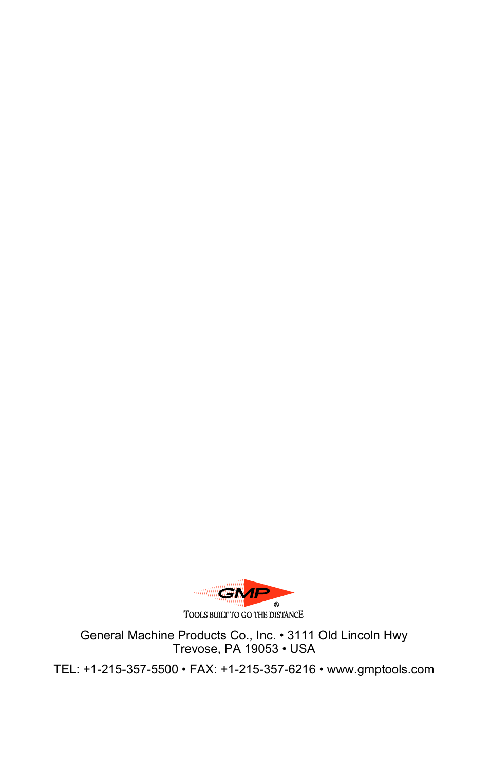 General Machine Products 70400 Apollo Cable Lasher User Manual | Page 24 / 24