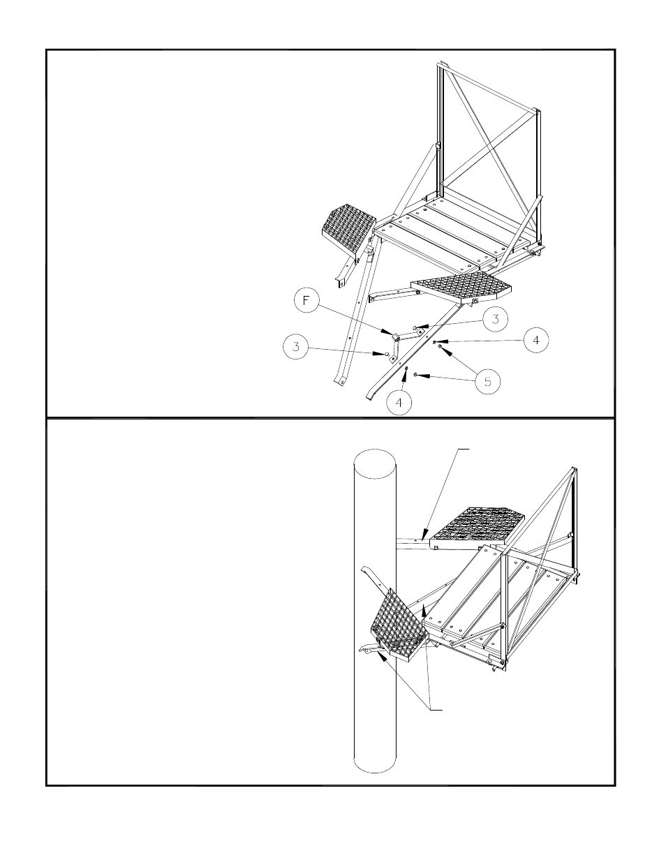 Step 6 step 7 | General Machine Products 79281 GMP 2000 Cabinet Balcony User Manual | Page 6 / 8