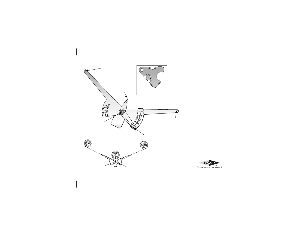 General Machine Products 84850 C Pull Finder with Case User Manual | 2 pages