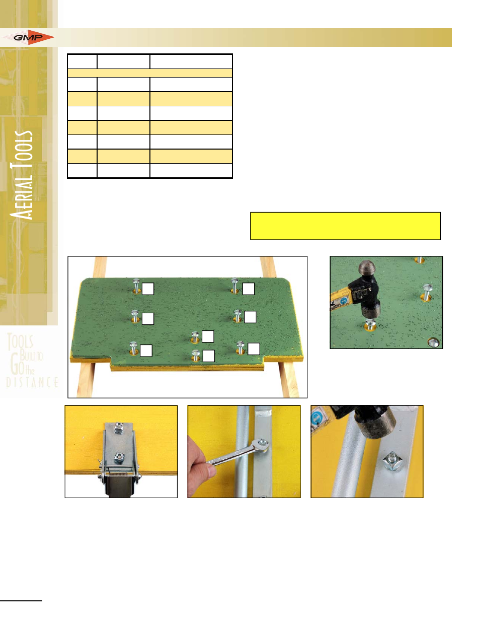 General Machine Products 15326 B Ladder Platform Seat replacement User Manual | 1 page