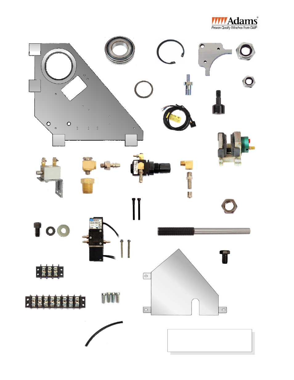 Cd3 hanger area parts identification | General Machine Products 70524 CD3 User Manual | Page 5 / 6