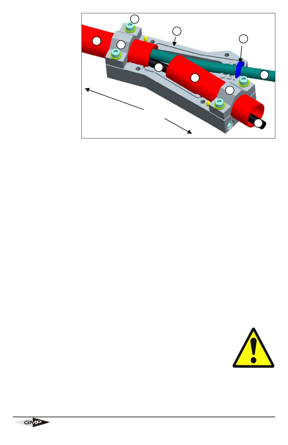 Exis ting duc t blo w er | General Machine Products 89066 1 1/4" SDR Cable Overblowing Junction Box User Manual | Page 8 / 12