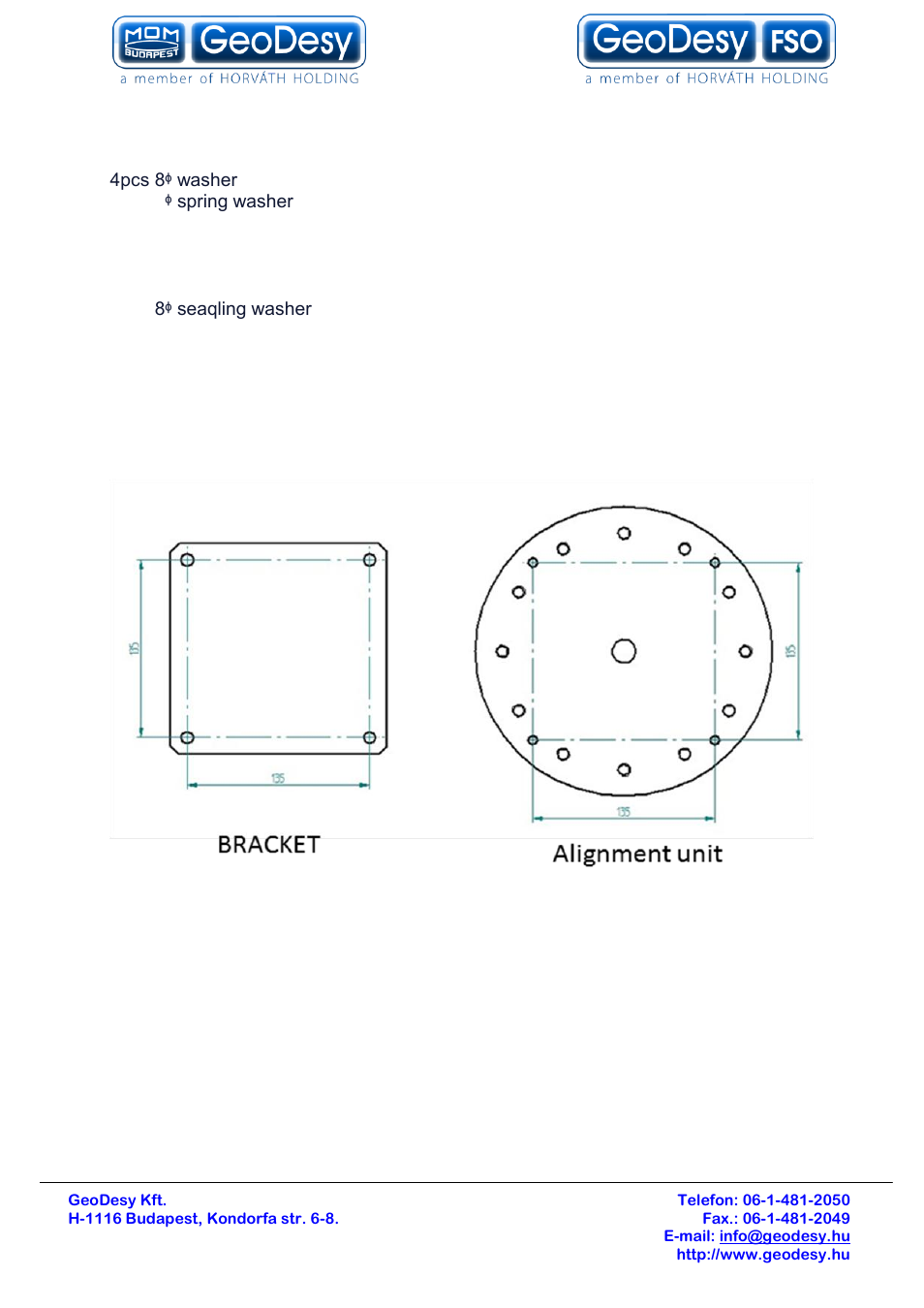 GeoDesy Gigabit 2400 Auto Tracking link series User Manual | Page 14 / 39