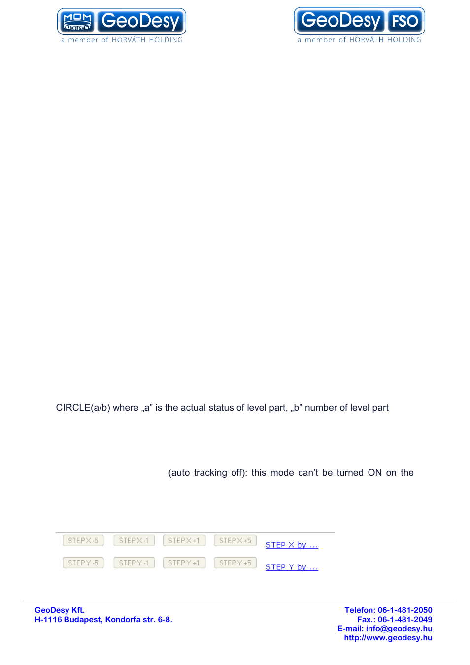 GeoDesy Gigabit 2400 Auto Tracking link series User Manual | Page 33 / 39