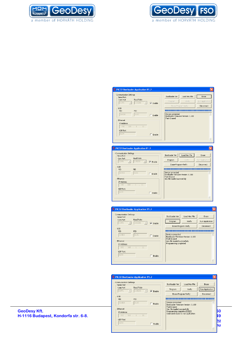 GeoDesy Gigabit 2400 Auto Tracking link series User Manual | Page 37 / 39