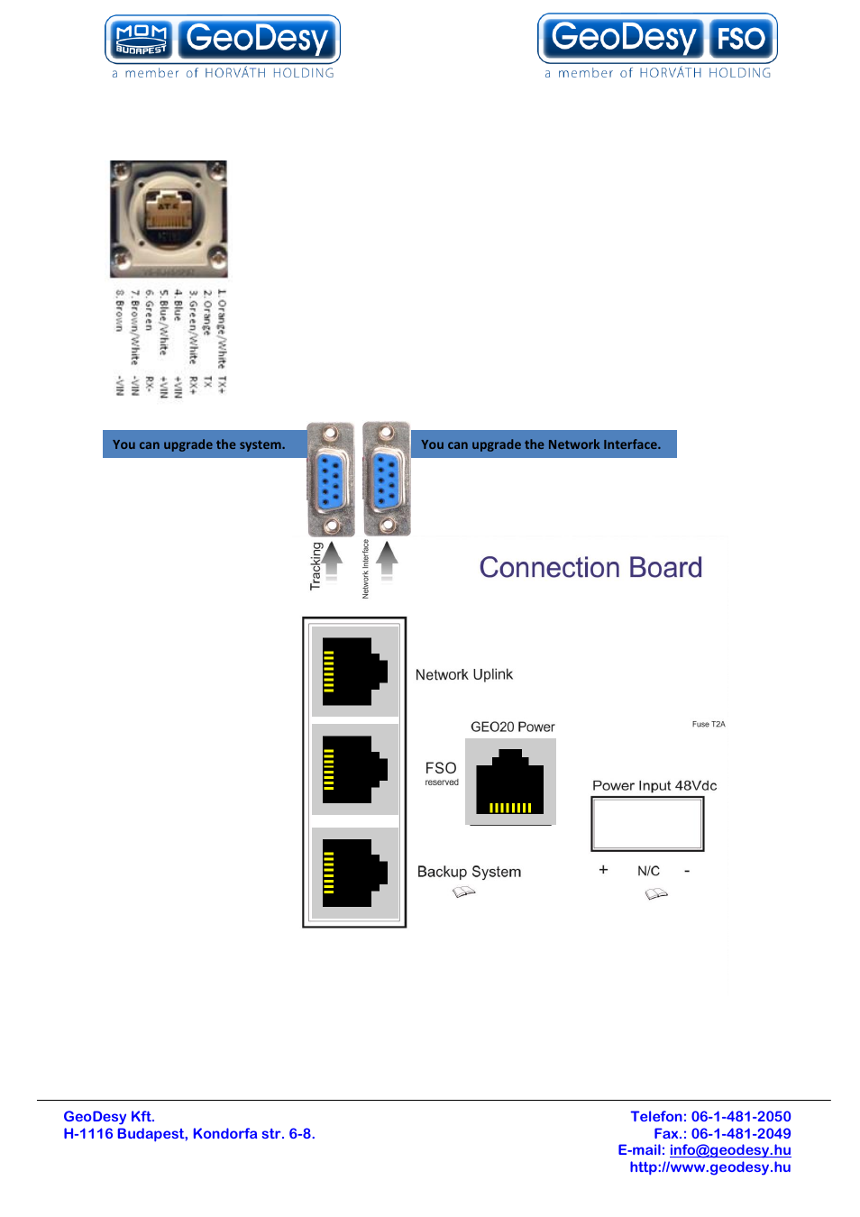 Connecting to your network, 1 connecting to your network | GeoDesy Gigabit 1200 Auto Tracking link series User Manual | Page 23 / 40