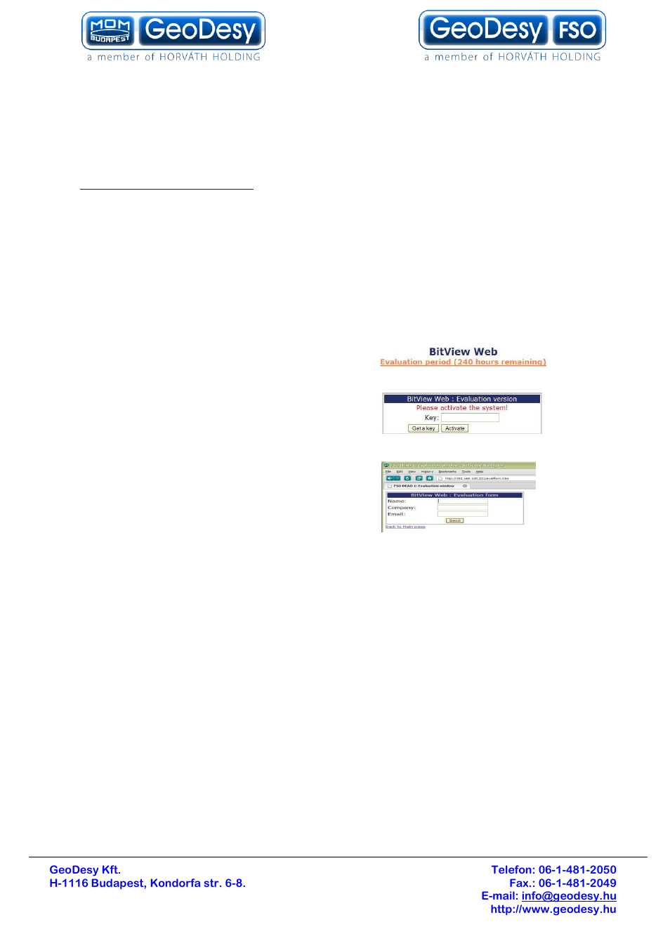 Mandatory management activation, 4 mandatory management activation | GeoDesy Gigabit 1200 Auto Tracking link series User Manual | Page 39 / 40